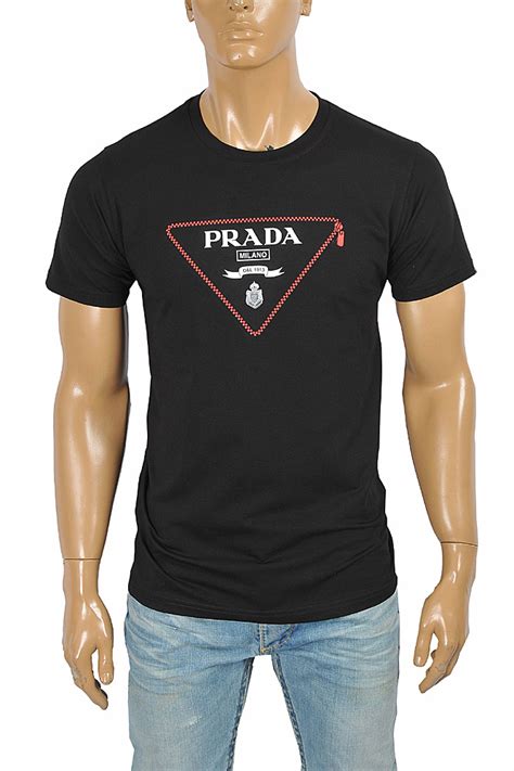 prada t shirts mens price|prada shirt men price.